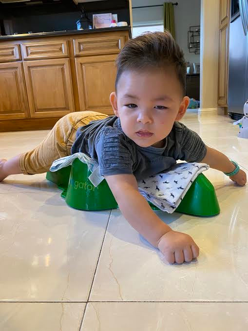 Tummy Time Toys - The Crawligator